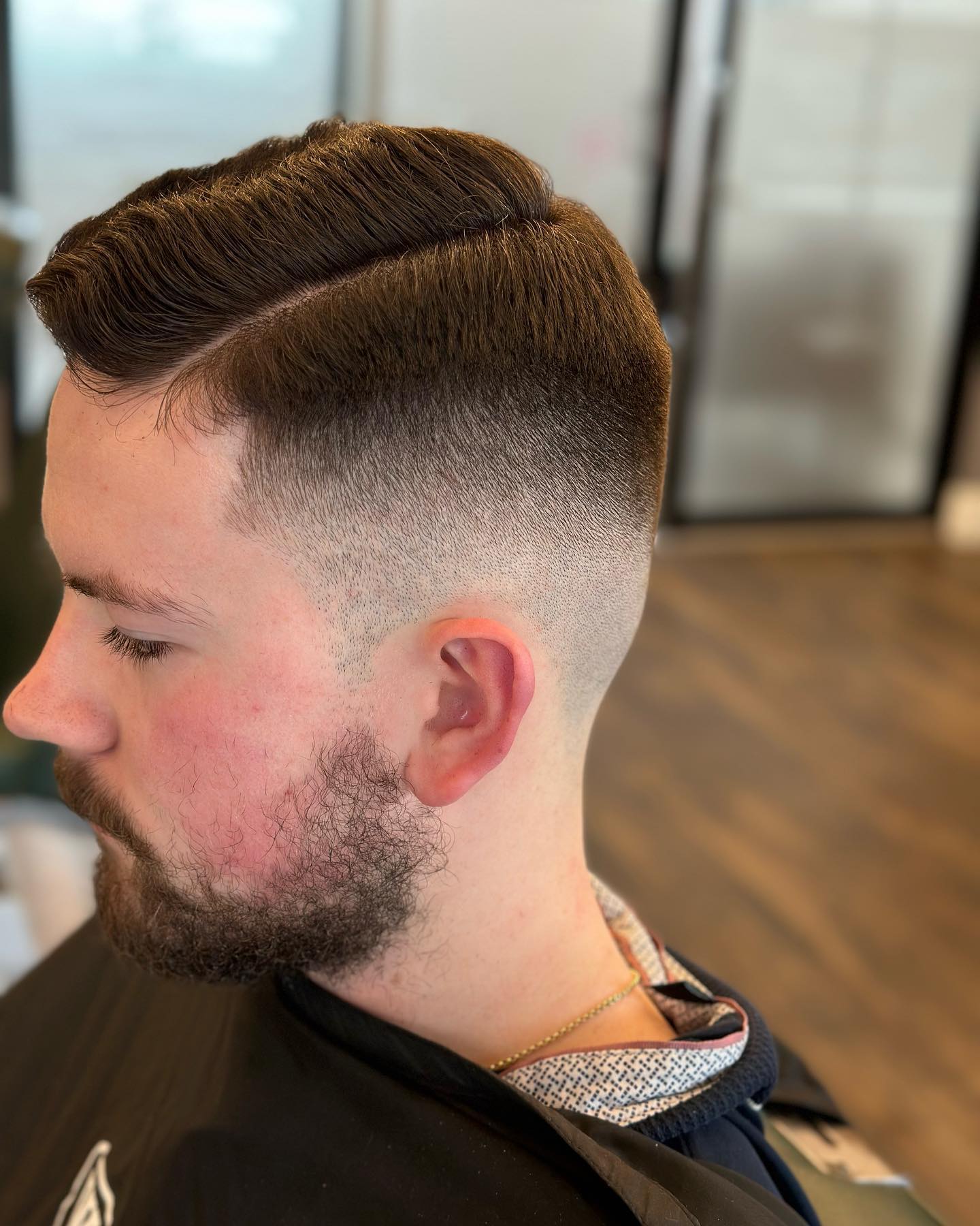 Beard trim and shape up by KB Barbering Heswall